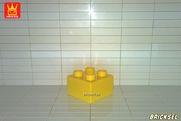 Кубик 2х2 желтый