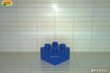 Юнико Кубик 2х2 синий, Оригинал UNICO, не частый