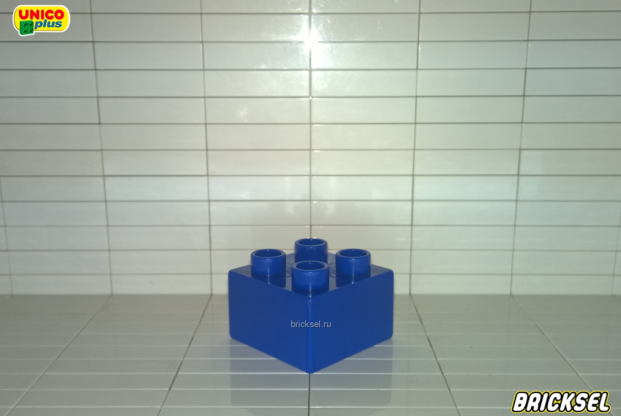 Юнико Кубик 2х2 синий, Оригинал UNICO, не частый