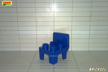 Юнико Стул синий (держится крепко как кубик), Оригинал UNICO