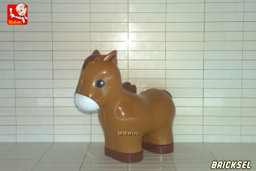Лошадка коричневая