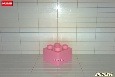 Кубик 2х2 розовый