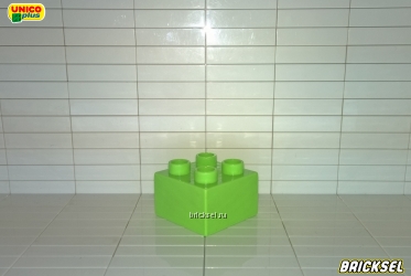Юнико Кубик 2х2 светло-салатовый, Оригинал UNICO, не частый
