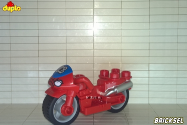 Мотоцикл Человека-Паука красный