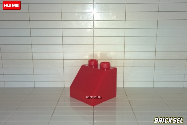 Кубик-скос 2х2 красный