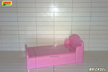 Юнико Кровать нежно-розовая, Оригинал UNICO, очень редкая