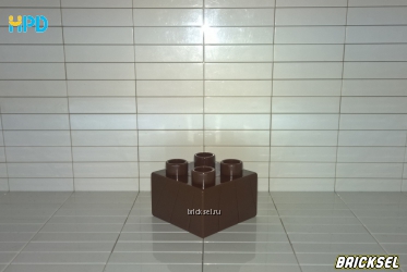 Кубик 2х2 темно-коричневый