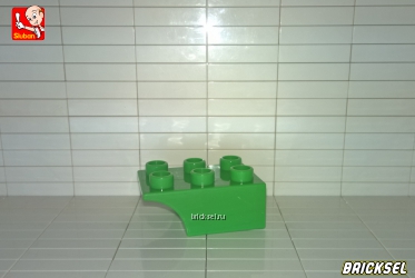Кубик расширительный 2х3 в 2х2 аркой зеленый