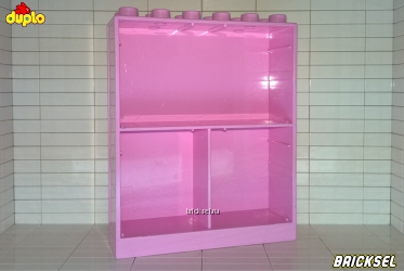 Шкаф большой розовый