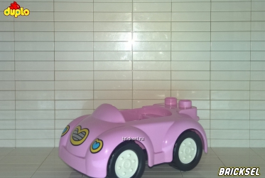 Розовый кабриолет Минни