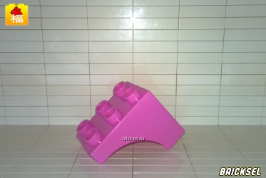 Кубик расширительный 2х3 розовый