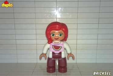 Женщина с красными волосами