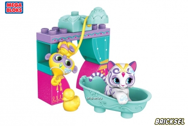 Конструктор MEGA BLOKS DXH07/FFF36: Splash and Sparkle Pets