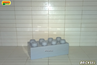 Юнико Кубик 2х4 серый, Оригинал UNICO