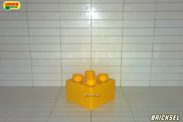 Юнико Кубик 2х2 темно-желтый, Оригинал UNICO