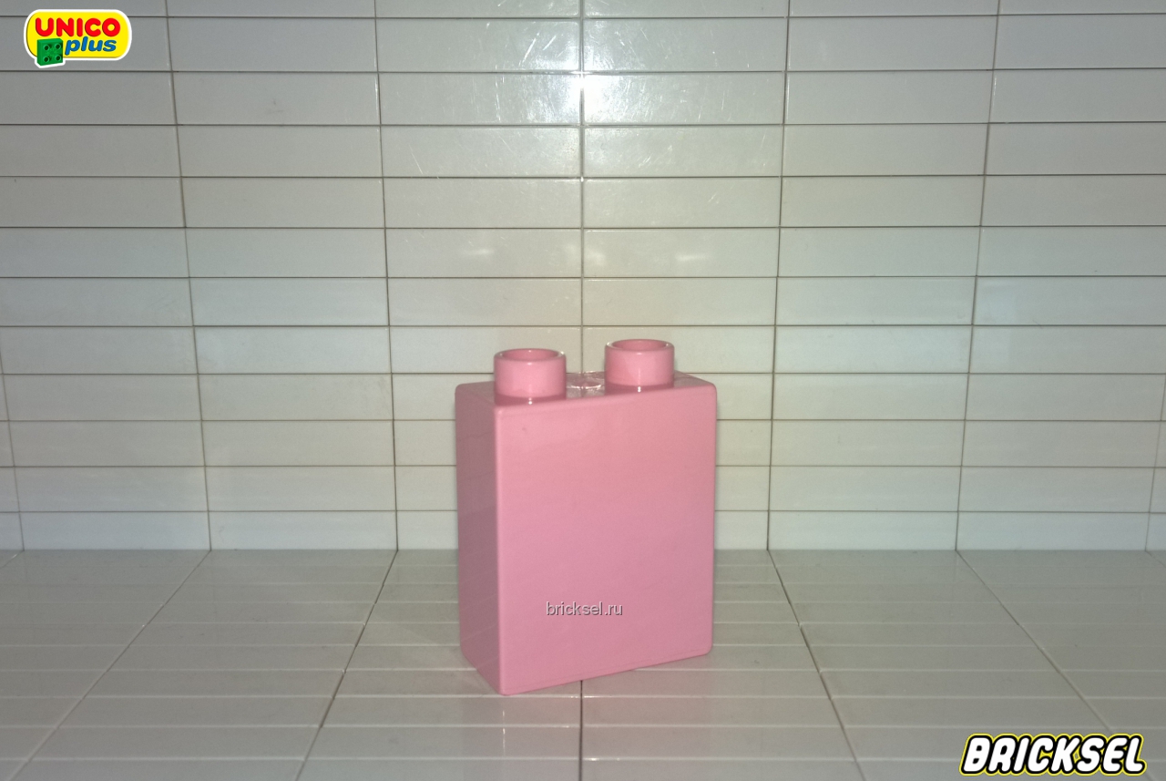 Юнико Кубик 1х2х2 розовый, Оригинал UNICO, не частый