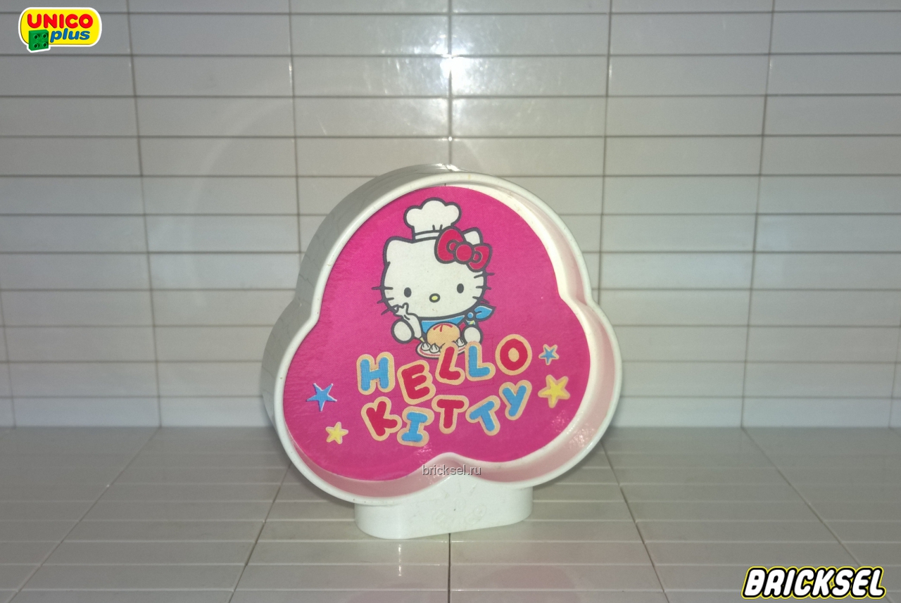 Юнико Вывеска "Кафе Hello Kitty" белая, Оригинал UNICO