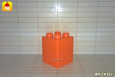 Кубик 2х2х2 оранжевый