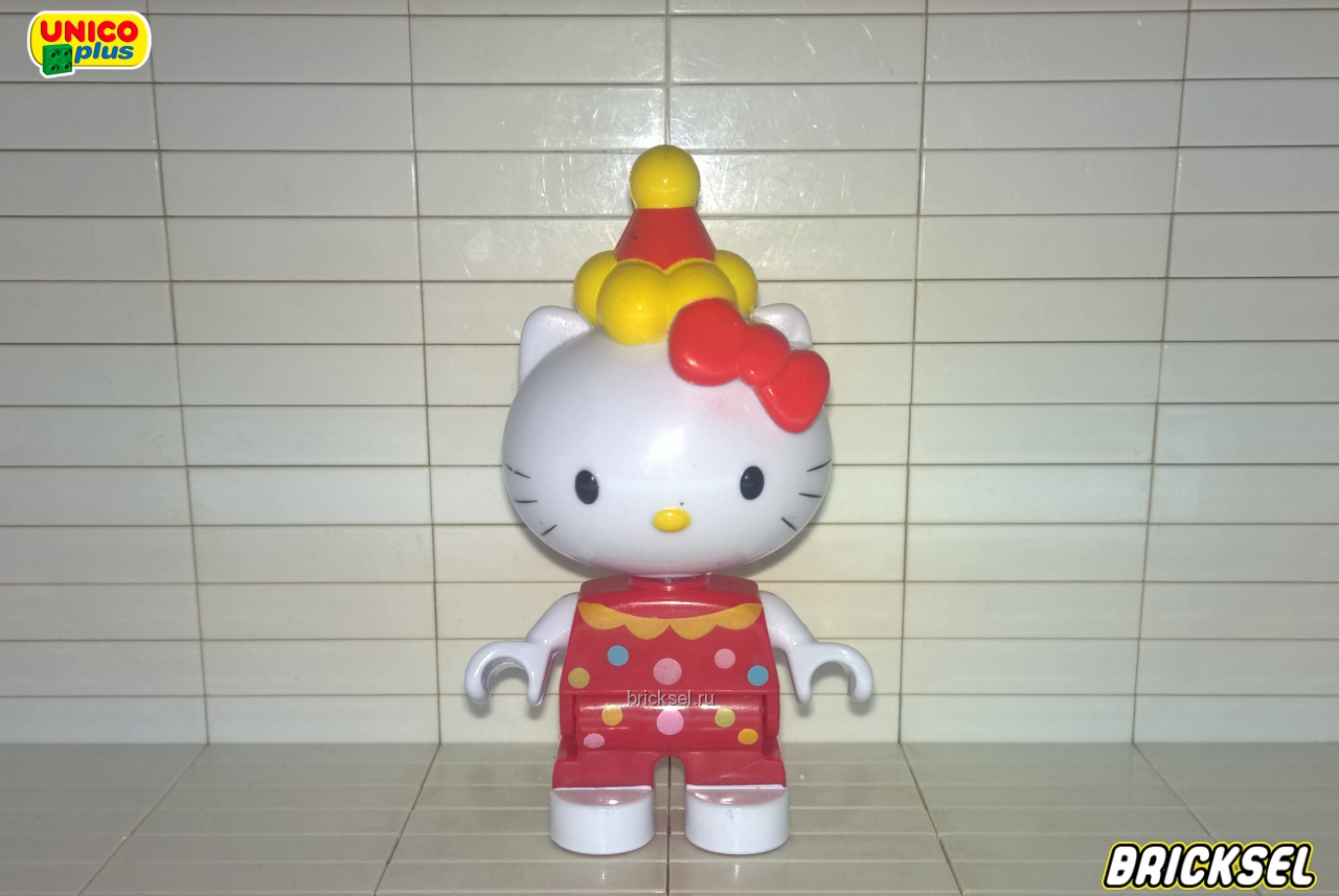 Юнико Кошечка Китти праздничная из Hello Kitty, Оригинал UNICO, раритет