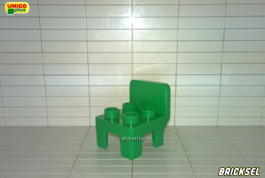 Юнико Стул зеленый (держится крепко как кубик), Оригинал UNICO