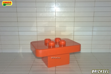 Юнико Стол прямоугольный оранжевый, Оригинал UNICO