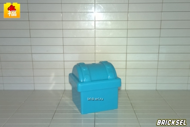 Кубик Сундук 2х2 голубой