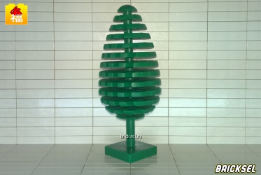 Дерево декоративное формата DUPLO темно-зеленое
