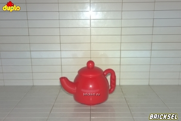 Чайник-заварник красный