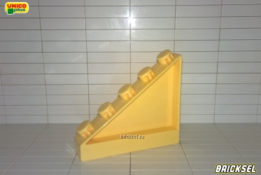 Юнико Свод, перекрытие крыши, крепление для пластин под наклон 1х4 светло-желтый, Оригинал UNICO