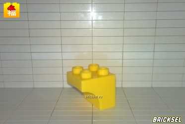 Кубик расширительный 2х2 желтый