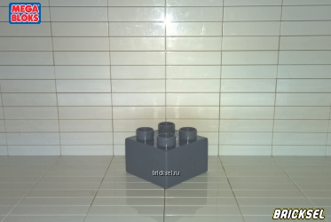 Кубик 2х2 темно-серый