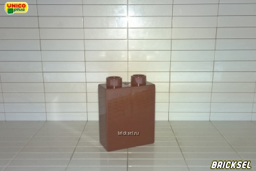 Юнико Кубик 1х2х2 темно-коричневый, Оригинал UNICO